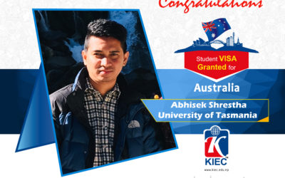 Abhishek Shrestha | Australia Study visa Granted