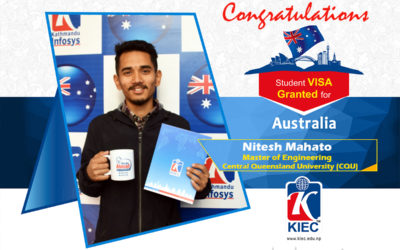 Nitesh Mahato | Australian Study Visa Granted