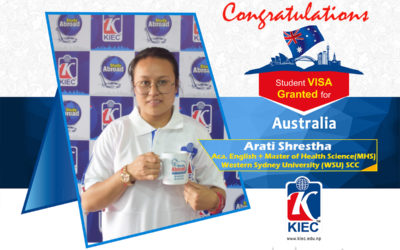 Arati Shrestha | Australia Study Visa Granted