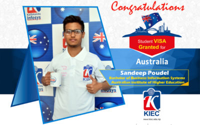 Sandeep Poudel | Australia Study Visa Granted