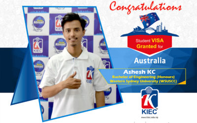 Ashesh KC | Australia Study Visa Granted