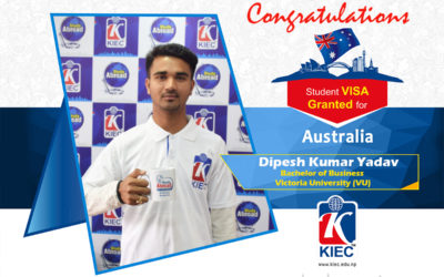 Dipesh Kumar Yadav | Australian Study Visa Granted