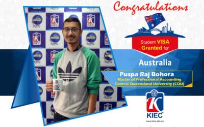 Puspa Raj Bohora | Australia Study Visa Granted