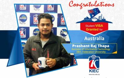 Prashant Raj Thapa | Australia Study Visa Granted