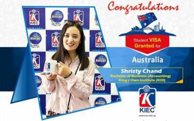 Shristy Chand | Australia Study Visa Granted