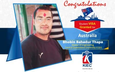 Bhobin Bahadur Thapa | Australia Study Visa Granted
