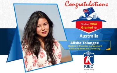 Alisha Tolangee | Australia Study Visa Granted