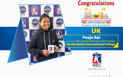Pooja Rai | UK Study Visa Granted