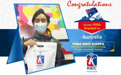 Pema Rinzi Sherpa | Australian Visa Granted