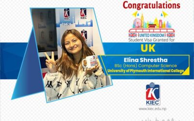 Elina Shrestha  | UK Study Visa Granted
