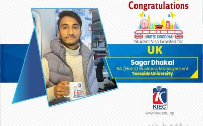 Sagar Dhakal  | UK Study Visa Granted