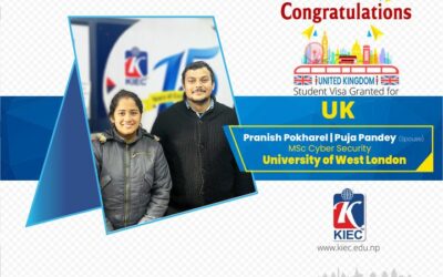 Pranish Pokharel & Puja Pandey | UK Study Visa Granted