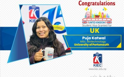 Puja Katwal  | UK Study Visa Granted