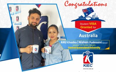 Anu Khadka & Mr. Nishan Pudasaini (Spouse) | Australian Visa Granted