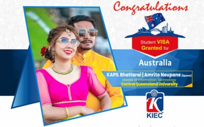  Kapil Bhattarai & Amrita Neupane (Spouse)  | Australian Visa Granted