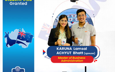 Karuna Lamsal & Achyut Bhatt (Spouse) | Australian Visa Granted