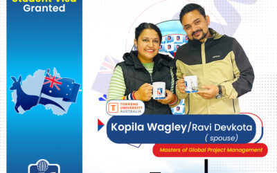 Kopila Wagle – Ravi Devkota (Spouse)  | Australian Visa Granted