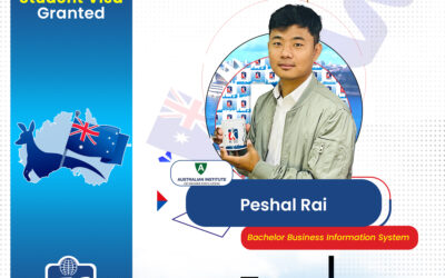 Peshal Rai  | Australian Visa Granted