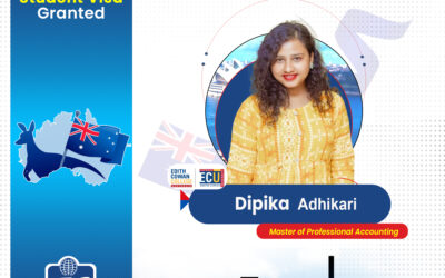 Dipika Adhikari Visa Success
