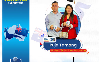 Ms. Puja Tamang & Mr. Arjun Gurung (Spouse) | Australia Student Visa Granted