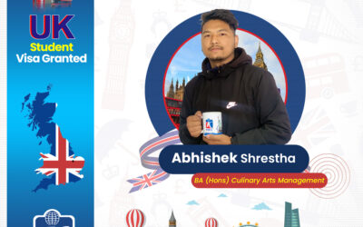 Abhishek Shrestha | UK Student Visa Granted