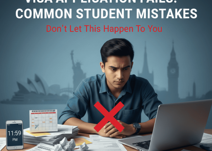 some common mistakes students do during their visa application