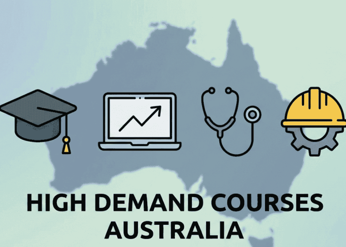 high demand courses in Australia for students in 2026 and courses that lead to pr in future in australia