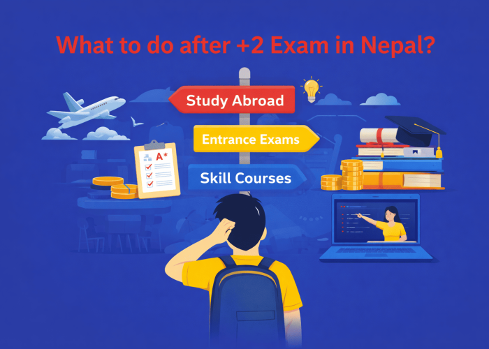 Understanding the options after +2 exam in Nepal and career guide for +2 passed out students
