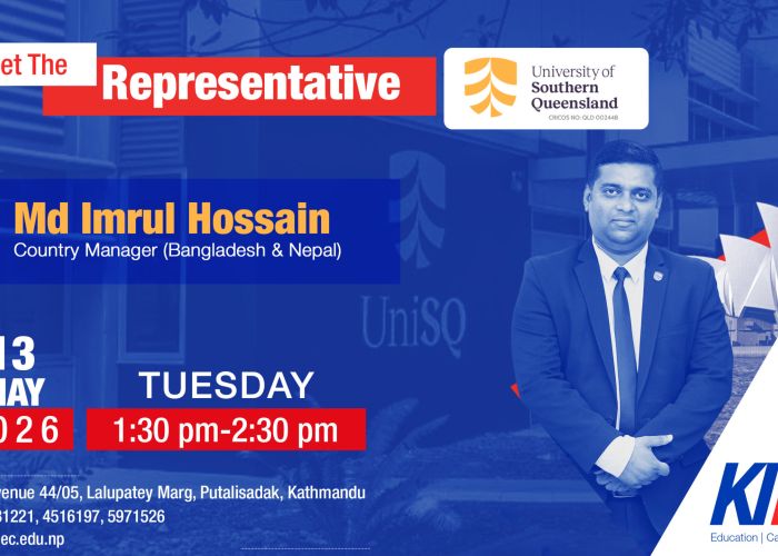 Poster for 'Meet The Representative' featuring Md Imrul Hossain, Country Manager (Bangladesh & Nepal).