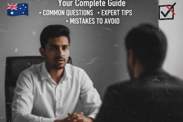 Common GS interview questions checklist for Australia visa